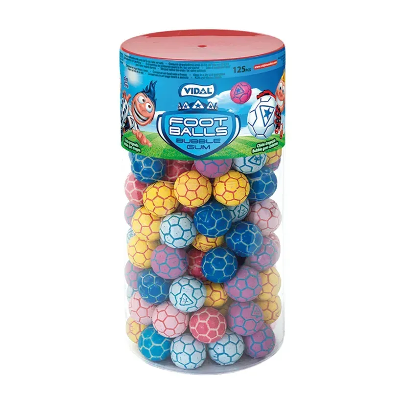 Football Bubble gum Display